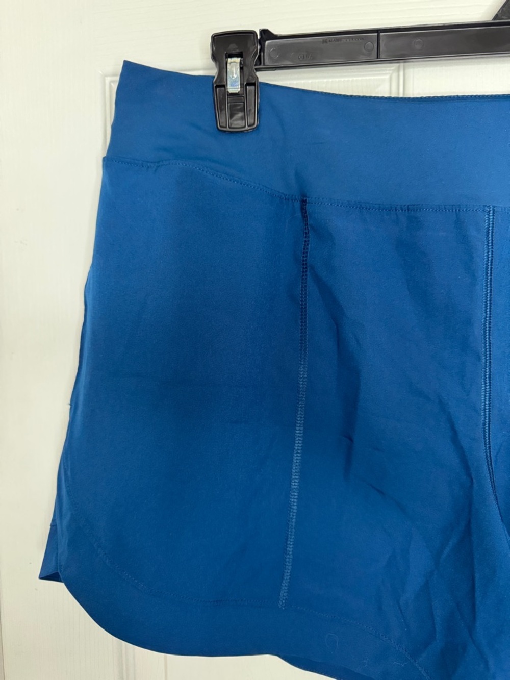NWOT Tek gear Deep Blue Athletic Shorts with Wide Waistband - Picture 2 of 7